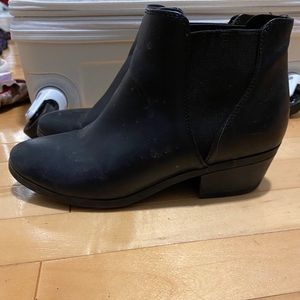 2/$40 Black ankle booties